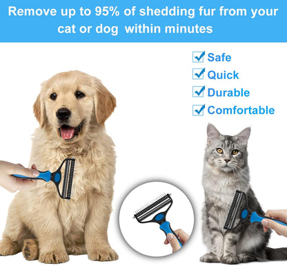 Pet Grooming Brush™ Safe Dematting Comb